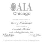 AIA Membership Certificate